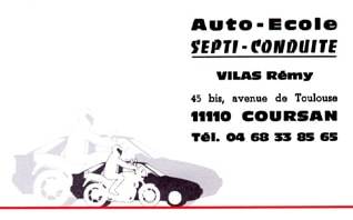 Auto Ecole Septi Conduite à Coursan