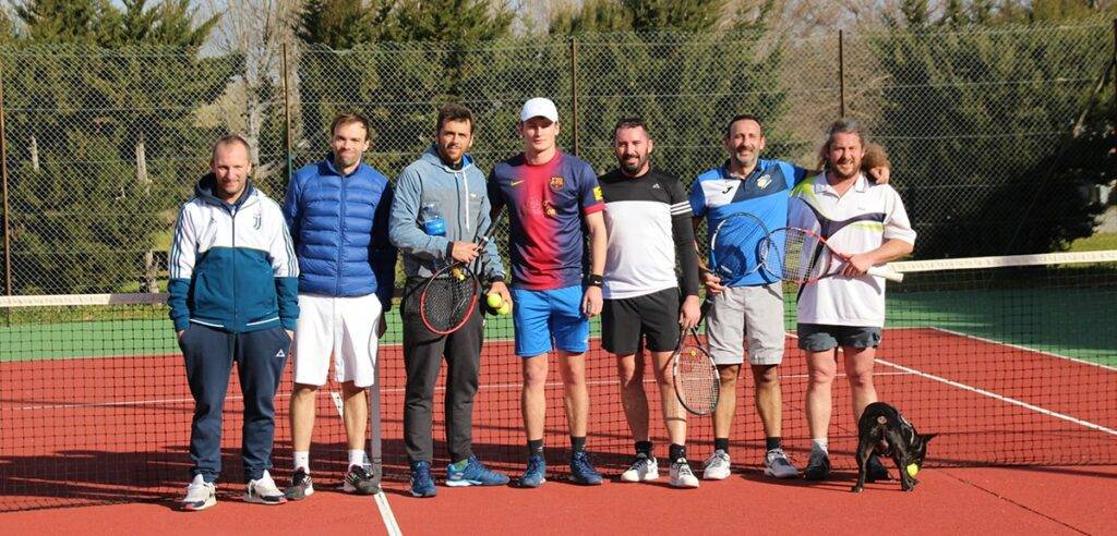 Cours de Tennis avec la MJC de Coursan