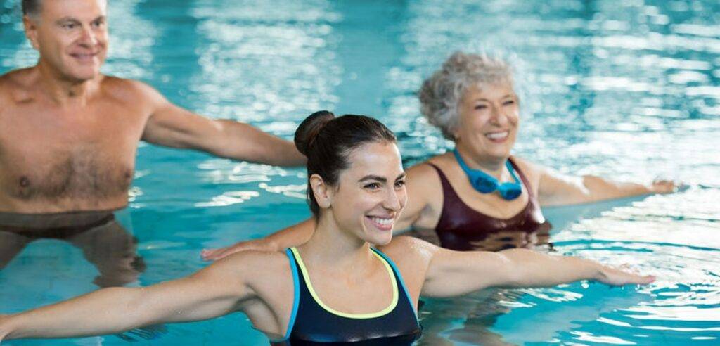 cours d'aquagym à Coursan