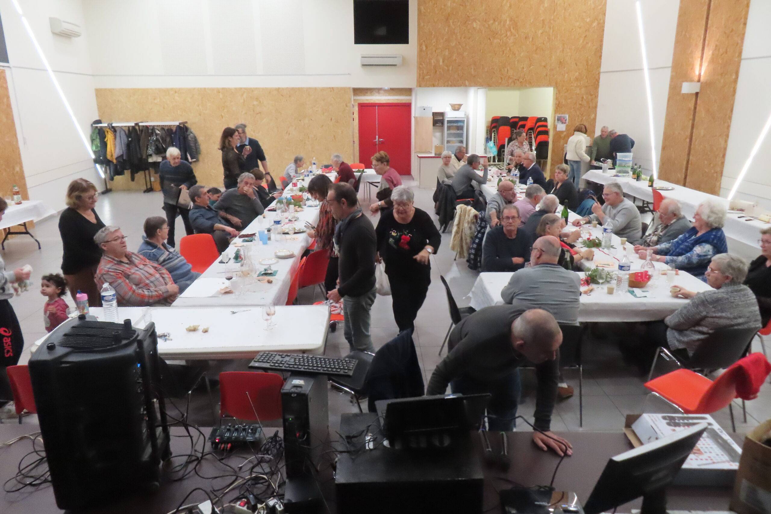 Le repas de fin d'année des animateurs et des administrateurs